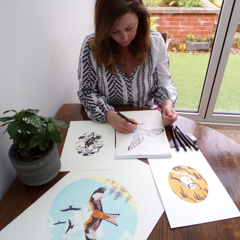 AFB illustrator and printmaker